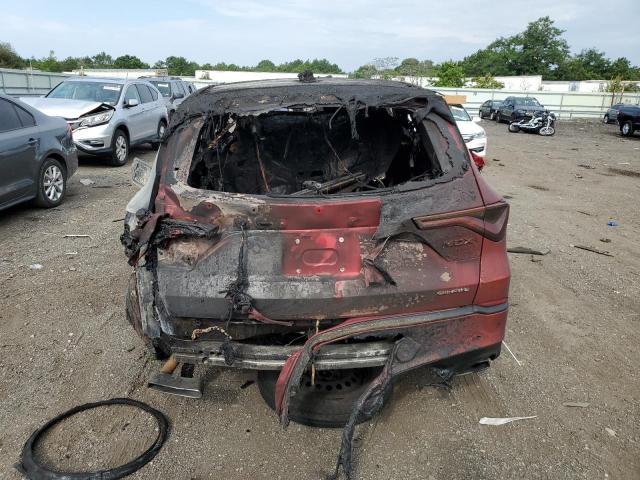 5J8YE1H06NL036619 - 2022 ACURA MDX A-SPEC RED photo 6