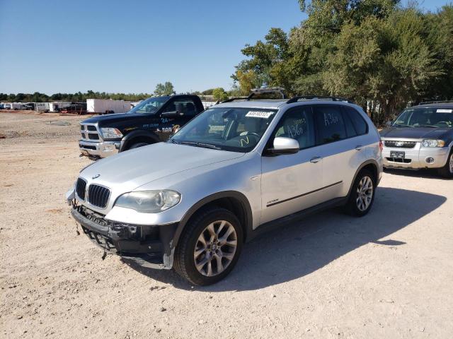 5UXZV4C52BL404988 - 2011 BMW X5 XDRIVE35I SILVER photo 2