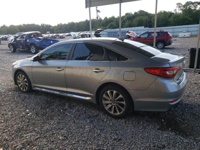 5NPE34AF8GH424045 - 2016 HYUNDAI SONATA SPORT GRAY photo 2