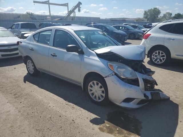 3N1CN7AP6EL823306 - 2014 NISSAN VERSA S SILVER photo 4