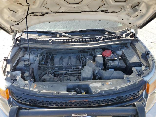 1FM5K8ARXEGA60051 - 2014 FORD EXPLORER POLICE INTERCEPTOR თეთრი ფოტო 11