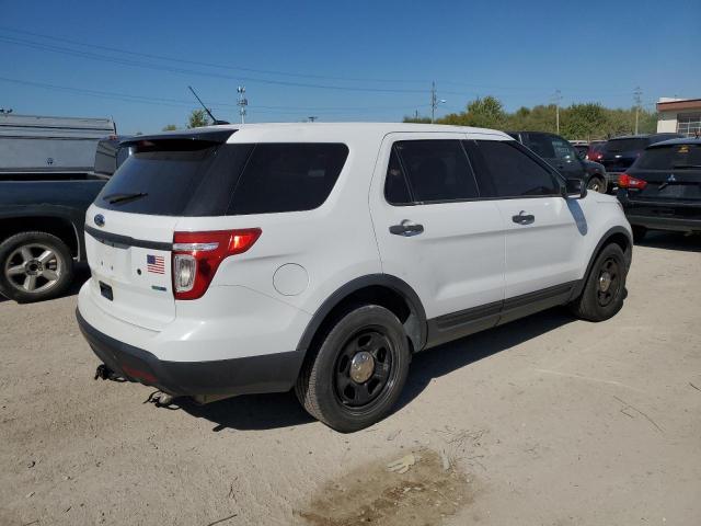 1FM5K8ARXEGA60051 - 2014 FORD EXPLORER POLICE INTERCEPTOR თეთრი ფოტო 3