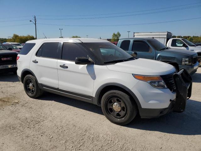 1FM5K8ARXEGA60051 - 2014 FORD EXPLORER POLICE INTERCEPTOR თეთრი ფოტო 4