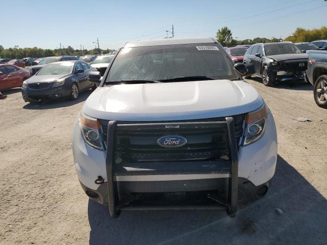 1FM5K8ARXEGA60051 - 2014 FORD EXPLORER POLICE INTERCEPTOR თეთრი ფოტო 5