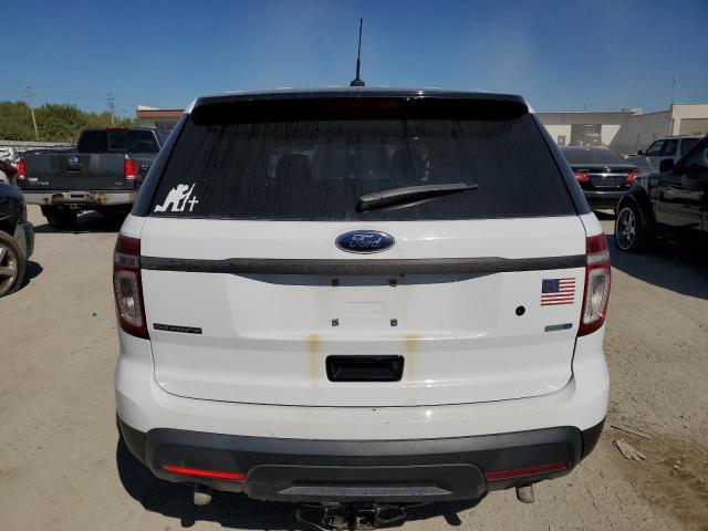 1FM5K8ARXEGA60051 - 2014 FORD EXPLORER POLICE INTERCEPTOR თეთრი ფოტო 6