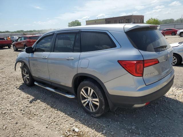 5FNYF6H53HB034483 - 2017 HONDA PILOT EXL SILVER photo 2