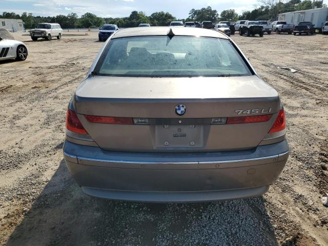 WBAGN63473DR17769 - 2003 BMW 745 LI SILVER photo 6