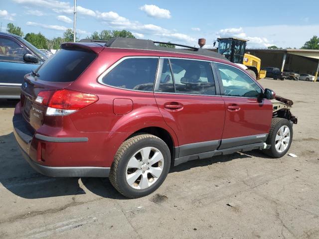 4S4BRBCC9B3364740 - 2011 SUBARU OUTBACK 2.5I PREMIUM MAROON photo 3