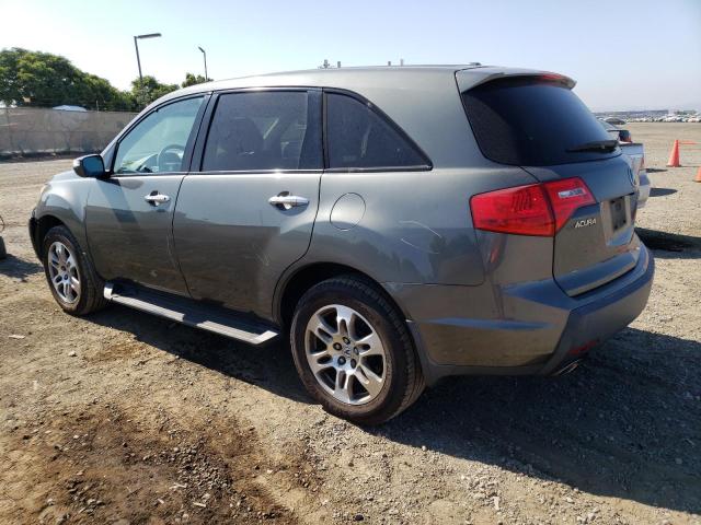 2HNYD28348H515165 - 2008 ACURA MDX TECHNOLOGY GRAY photo 2