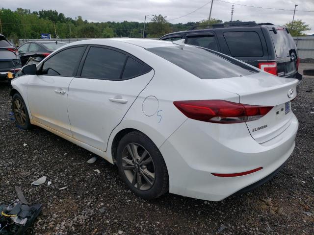 5NPD84LF5HH205443 - 2017 HYUNDAI ELANTRA SE WHITE photo 2