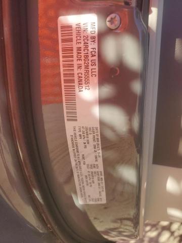 2C4RC1BG2MR555512 - 2021 CHRYSLER PACIFICA TOURING L GRAY photo 13