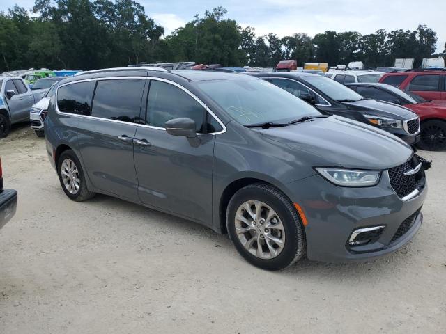 2C4RC1BG2MR555512 - 2021 CHRYSLER PACIFICA TOURING L GRAY photo 4