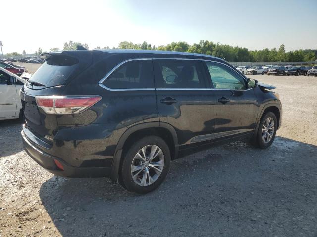 5TDJKRFH6FS127700 - 2015 TOYOTA HIGHLANDER XLE Սև լուսանկար 3