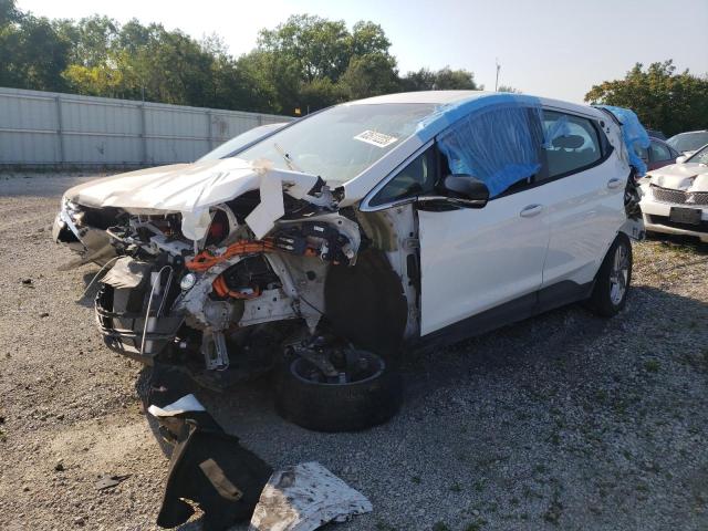 1G1FW6S00P4105657 - 2023 CHEVROLET BOLT EV 1LT WHITE photo 1