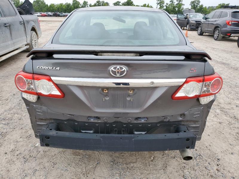 5YFBU4EE8DP109987 - 2013 TOYOTA COROLLA BASE 灰色 照片 6