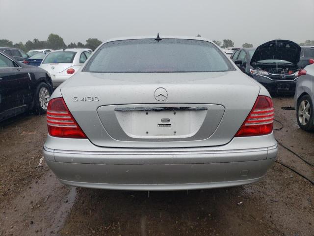 WDBNG70J64A388756 - 2004 MERCEDES-BENZ S 430 SILVER photo 6