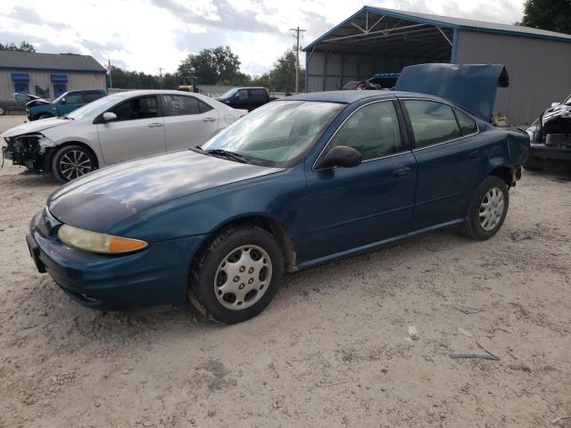 1G3NL52F93C300179 - 2003 OLDSMOBILE ALERO GL BLUE photo 1