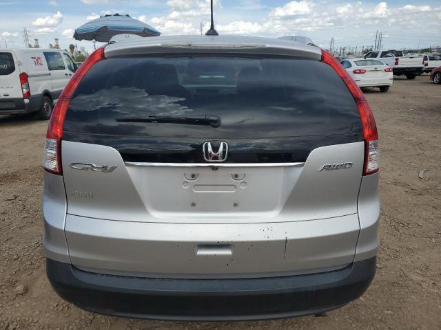 2HKRM4H70DH673707 - 2013 HONDA CR-V EXL SILVER photo 6