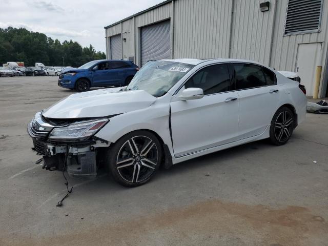 1HGCR3F95GA020888 - 2016 HONDA ACCORD TOURING WHITE photo 1