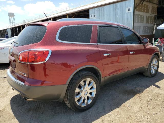 5GAKRCED7BJ335895 - 2011 BUICK ENCLAVE CXL RED photo 3