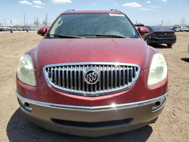 5GAKRCED7BJ335895 - 2011 BUICK ENCLAVE CXL RED photo 5