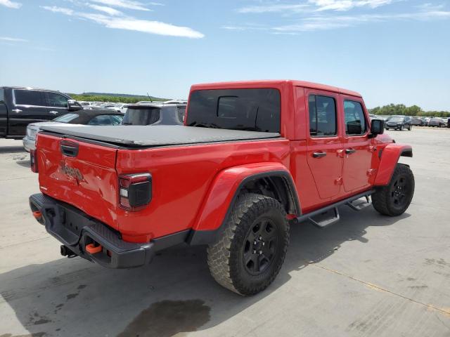 1C6JJTEG4ML600203 - 2021 JEEP GLADIATOR MOJAVE RED photo 3