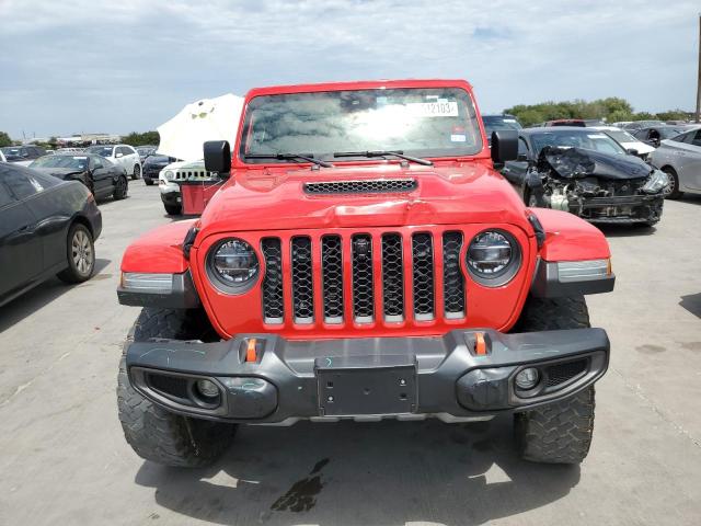 1C6JJTEG4ML600203 - 2021 JEEP GLADIATOR MOJAVE RED photo 5