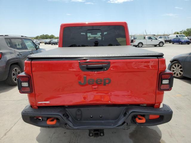 1C6JJTEG4ML600203 - 2021 JEEP GLADIATOR MOJAVE RED photo 6