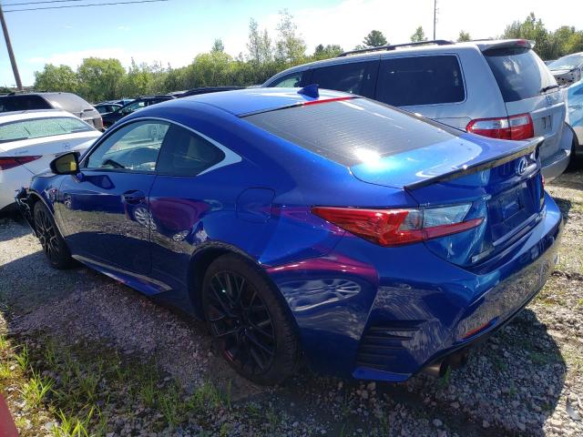 JTHSM5BC8G5000325 - 2016 LEXUS RC 300 BLUE photo 2