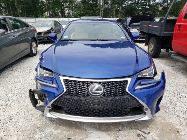 JTHSM5BC8G5000325 - 2016 LEXUS RC 300 BLUE photo 5