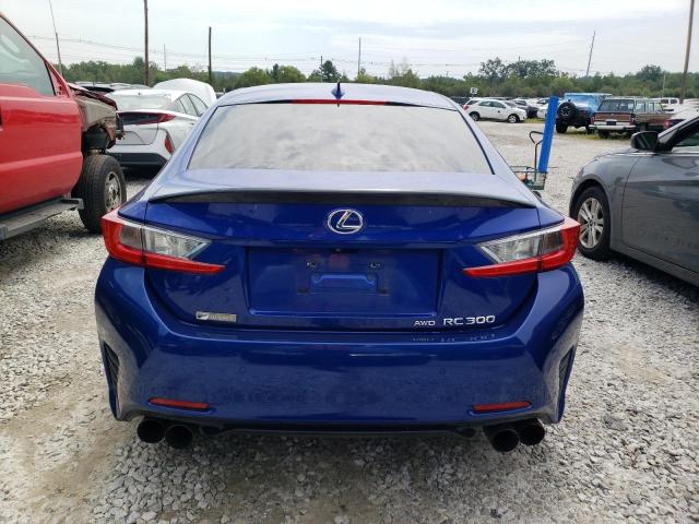 JTHSM5BC8G5000325 - 2016 LEXUS RC 300 BLUE photo 6