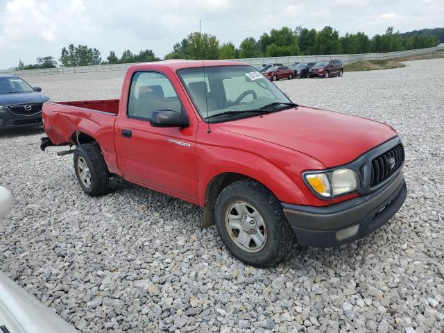 5TENL42NX4Z452802 - 2004 TOYOTA TACOMA RED photo 4