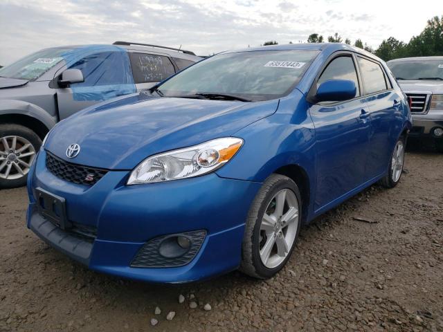 2T1LE40E29C011876 - 2009 TOYOTA COROLLA MA S BLUE photo 1