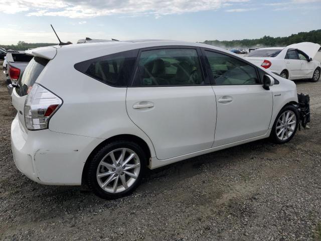 JTDZN3EU0E3334007 - 2014 TOYOTA PRIUS V WHITE photo 3