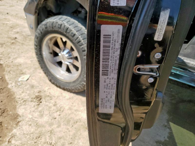 1C6RR7GT2HS603464 - 2017 RAM 1500 SLT BLACK photo 12