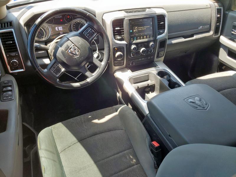 1C6RR7GT2HS603464 - 2017 RAM 1500 SLT BLACK photo 8