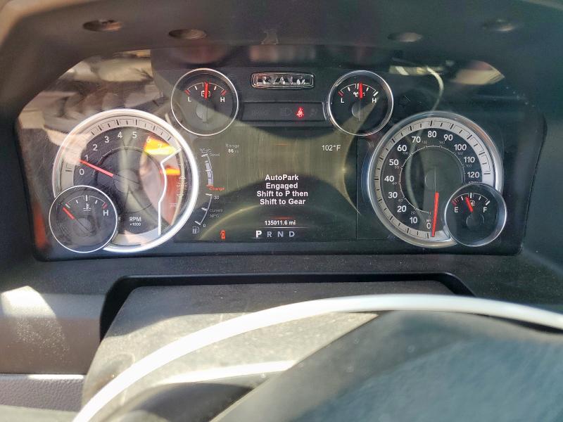 1C6RR7GT2HS603464 - 2017 RAM 1500 SLT BLACK photo 9