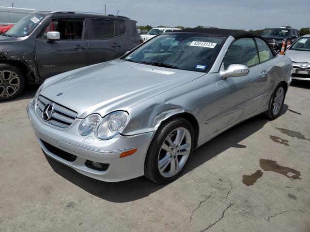 WDBTK56G66T070245 - 2006 MERCEDES-BENZ CLK 350 SILVER photo 1