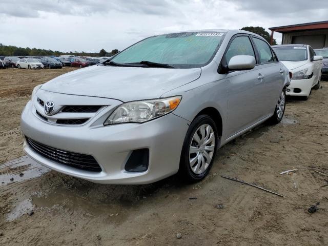 2T1BU4EE2CC877804 - 2012 TOYOTA COROLLA BASE SILVER photo 2