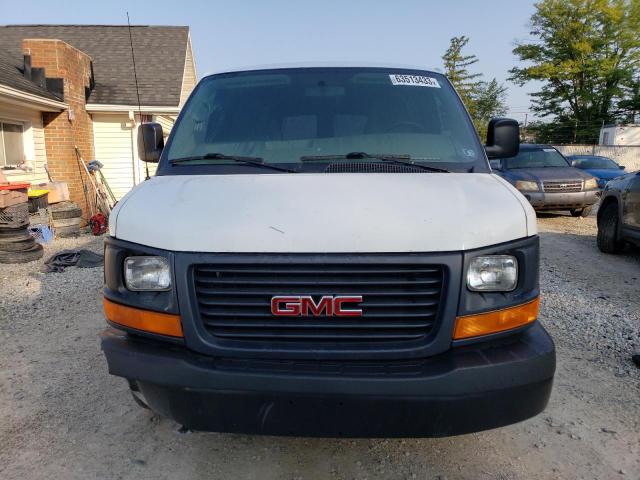 1GTS7AFX0E1126343 - 2014 GMC SAVANA G1500 WHITE photo 5