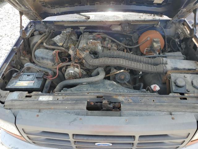 2FTHF25H2SCA59011 - 1995 FORD F250 BLUE photo 11
