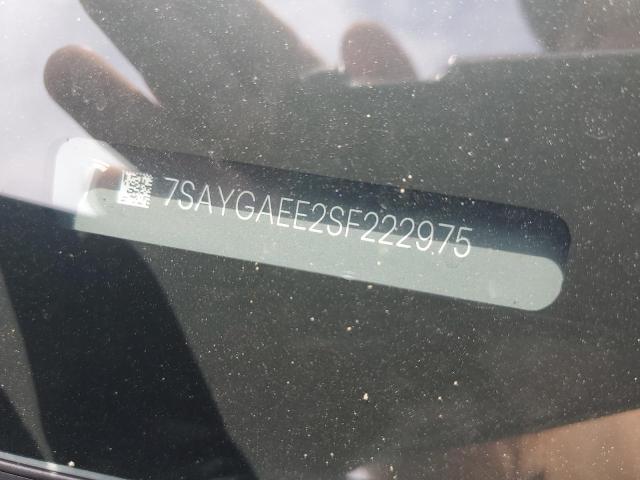 7SAYGAEE2SF222975 - 2025 TESLA MODEL Y CHARCOAL photo 12