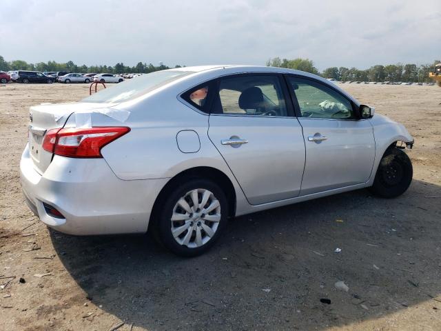 3N1AB7AP5JY328804 - 2018 NISSAN SENTRA S SILVER photo 3