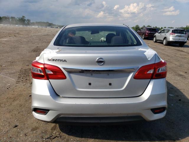 3N1AB7AP5JY328804 - 2018 NISSAN SENTRA S SILVER photo 6