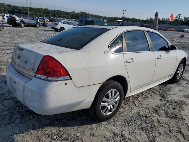 2G1WS57M391292988 - 2009 CHEVROLET IMPALA POLICE WHITE photo 3