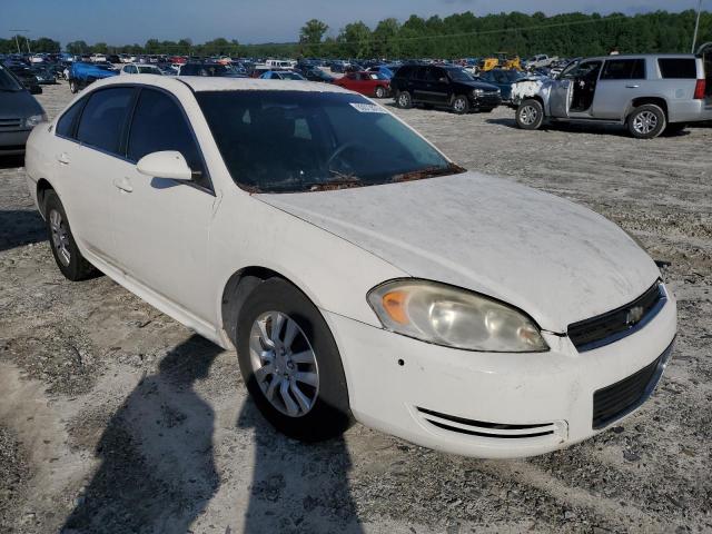 2G1WS57M391292988 - 2009 CHEVROLET IMPALA POLICE WHITE photo 4