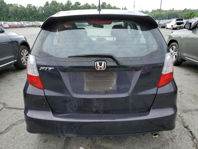 JHMGE8H53DC001614 - 2013 HONDA FIT SPORT PURPLE photo 6