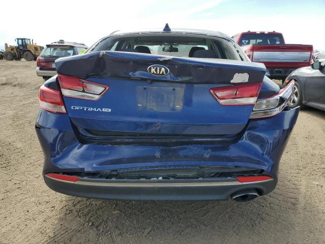 5XXGT4L30JG221262 - 2018 KIA OPTIMA LX BLUE photo 6