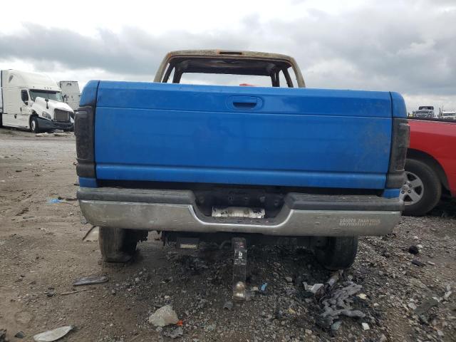 1B7KF23651J503411 - 2001 DODGE RAM 2500 BLUE photo 6