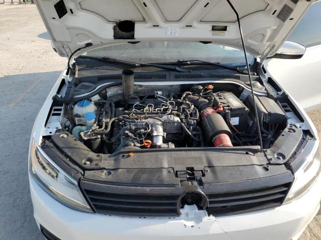 3VWLL7AJ8BM029201 - 2011 VOLKSWAGEN JETTA TDI თეთრი ფოტო 11